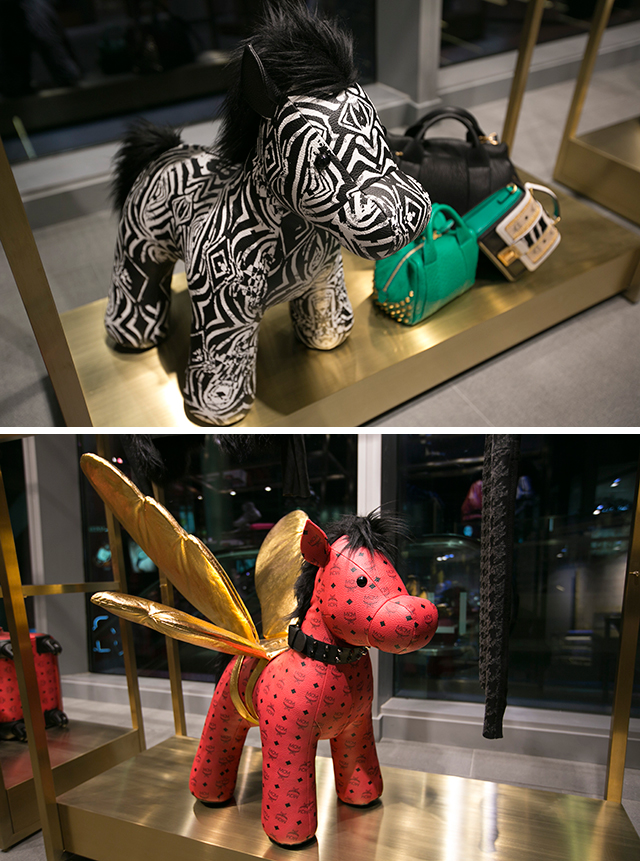 A new MCM store, which is a premium experience-oriented boutique and a landmark for luxury is open in a popular shopping malls in Shanghai -- iAPM.
