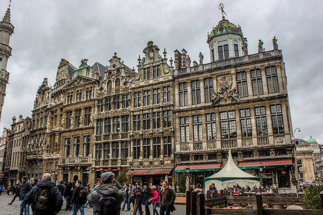 Gran Plaza de Bruselas, capital de Bélgica