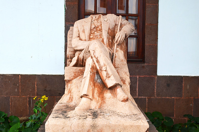 Monument to Francusco Armas Merino, Agaete, Gran Canaria
