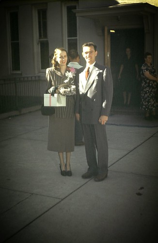 My Parents at the Salt Lake Temple, September 1, 1948