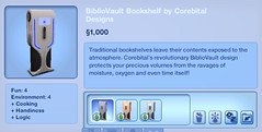 BiblioVault Bookshelf by Corebital Designs