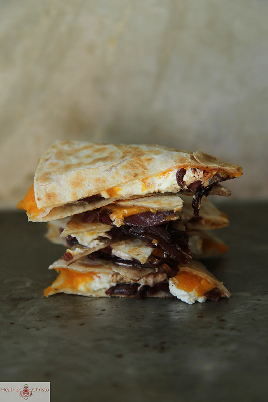 Butternut Squash and Goat Cheese Quesadillas