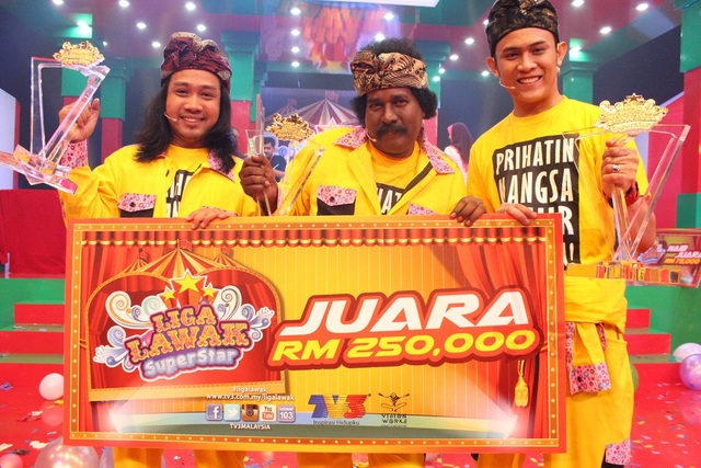 Juara, Kumpulan OMG (Anas Ridzuan, Sathia, Akim Ahmad)