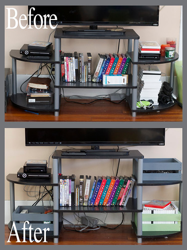 Before-After TV Stand