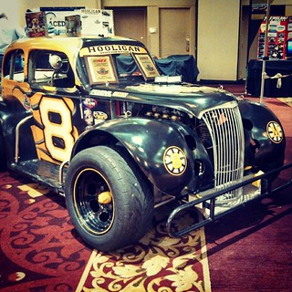 #8 Hooligan Motorsports US Legends Car at The Racers Expo