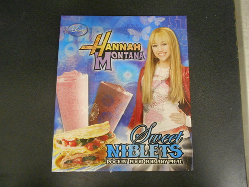 Hannah Montana cookbook