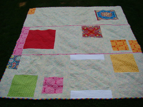 Swoon quilt back