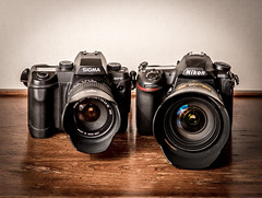 Sigma SD-9 (2002) / Nikon D500  (2016)