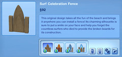 Surf Celebration Fence