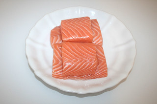 04 - Zutat Lachsfilet / Ingredient salmon filet