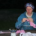 The knitting cyclist