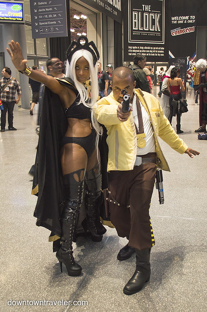 NY Comic Con Couples Costume Skywalker and Storm