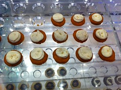 Sweet potato pie mini cupcakes by Baked by Melissa at JFK Airport by Rachel from Cupcakes Take the Cake