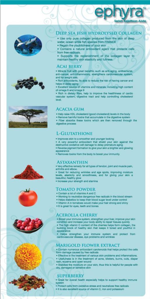 ingredients of ephyra