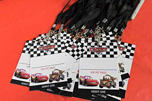 Pit Pass name tags