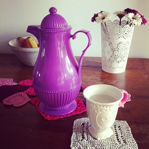 Preparing some tea :) Preoarando del thè:)