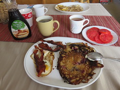 Fabian - First Big Breakfast at Home - August 2016