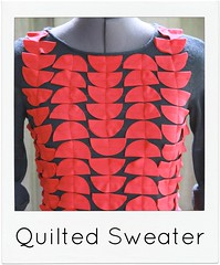 how to  make a quilted sweater