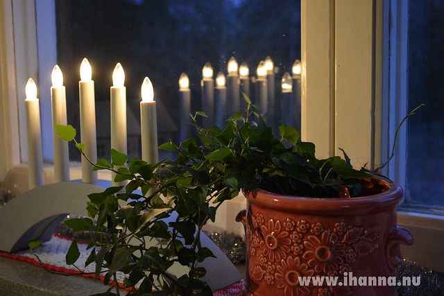 In my Window in December (Copyright Hanna Andersson)