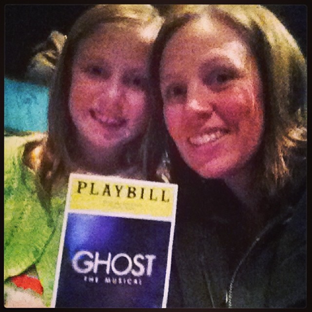 Me and Madelyn at Ghost!!!