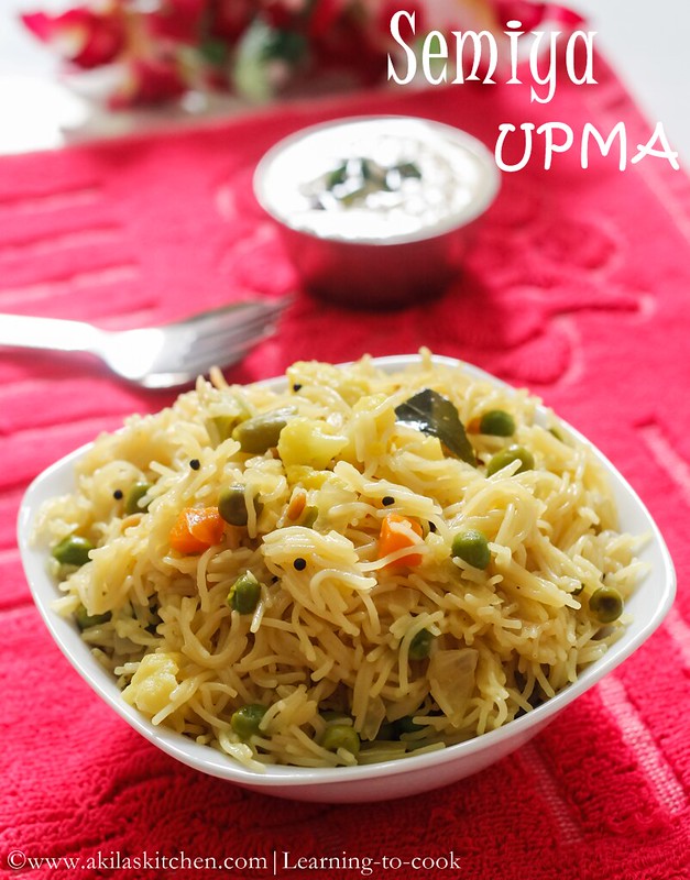 How to make Semiya Upma