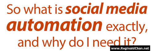 What does social media automation means to bloggers?