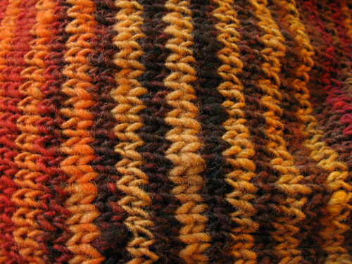 Knitting: Autumn Stripes