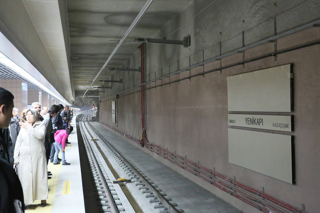 Marmaray, или Из Европы в Азию на метро за 5 минут (фото)