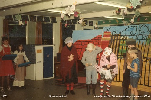 St John's School - Charlie and the Chocolate Factory 1978 by www.stockerimages.blogspot.co.uk