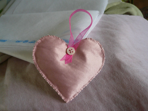 Pink skirt heart