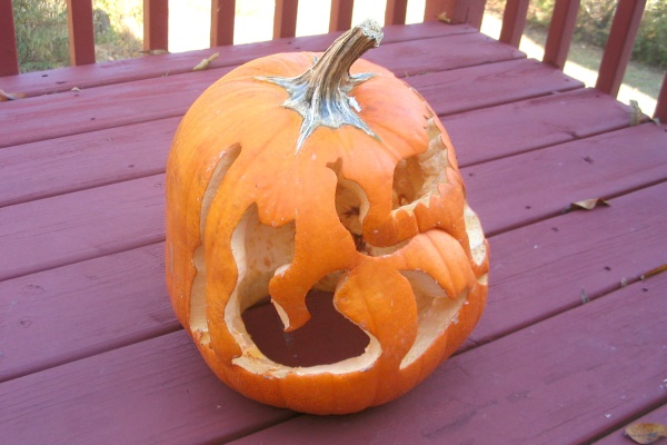 2012 Pumpkin, Caved in, 1