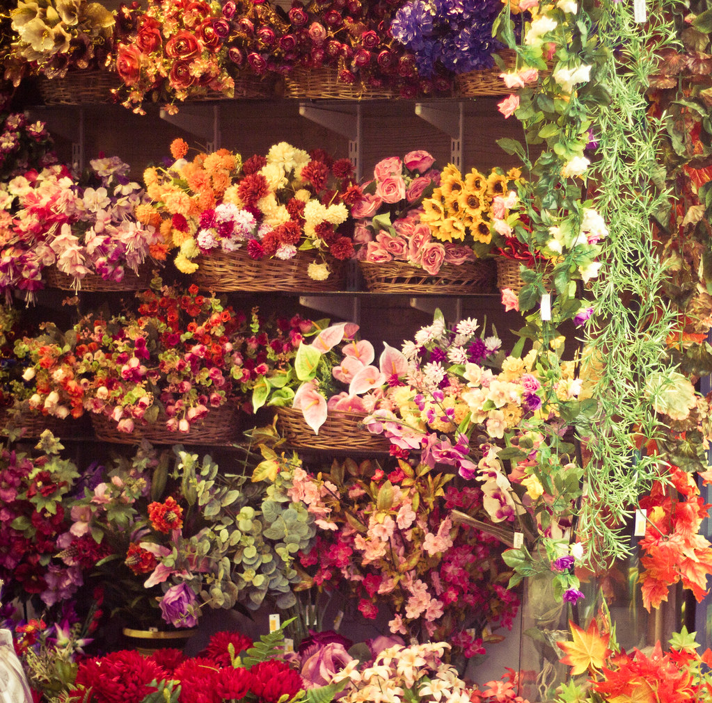 Flowers at the market