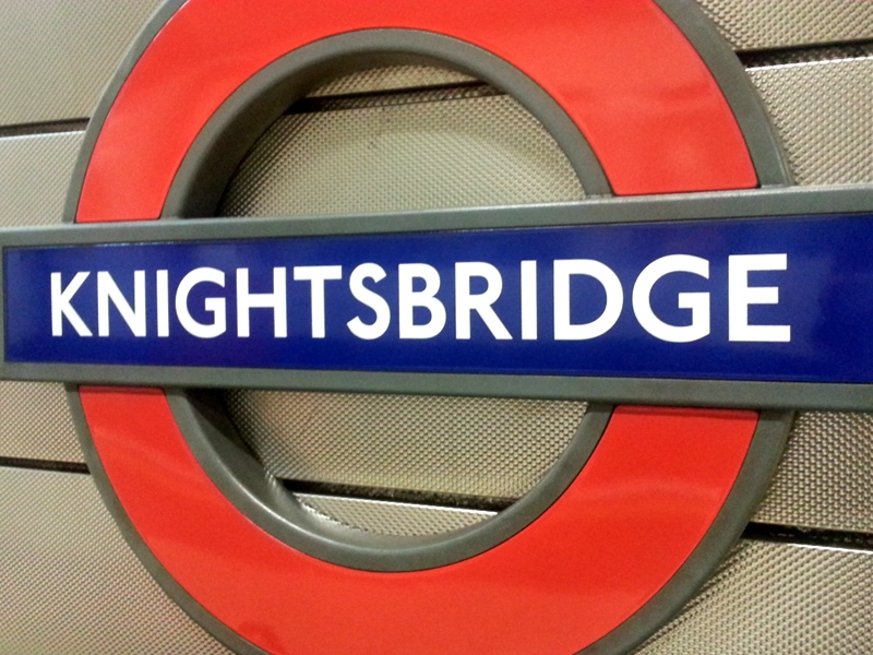 Knightsbridge Tube Station