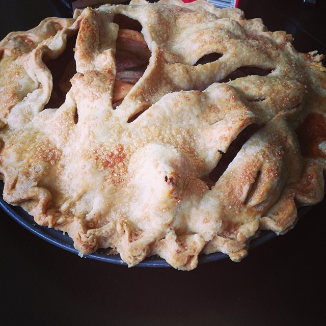 My apple pie #fav