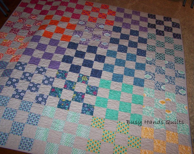 16 Patch Lap Quilt in Cuzco by Moda
