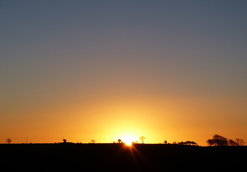P1060650 - Sunrise from Cefn Drum