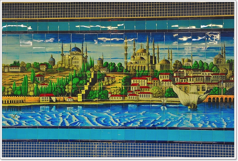1機場地鐵站壁畫