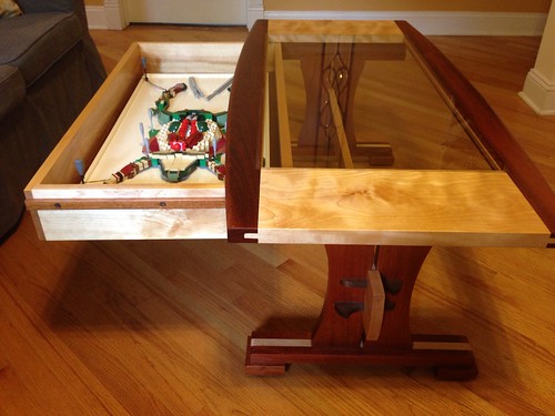 Frog Dissection Table: Sliding Drawer
