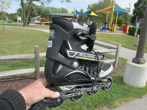 One of my "New" roller blade inline skates I purchased i August of 2013. by Eddie from Chicago
