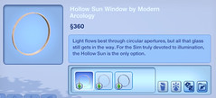 Hollow Sun Window by Modern Arcology