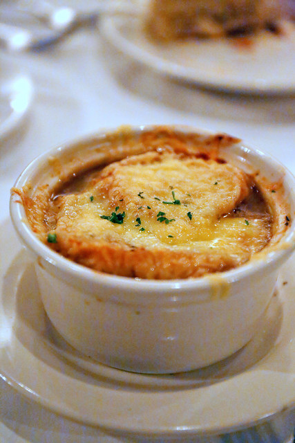 Baked Five Onion Soup (tasting portion)
