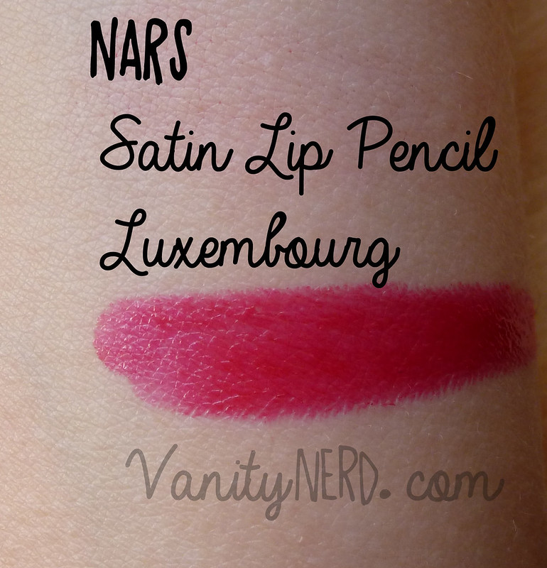 Nars swatch Luxembourg