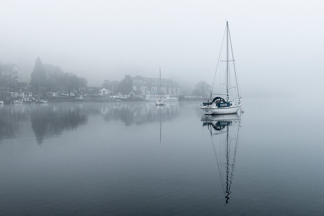 A Misty Day on Windermere