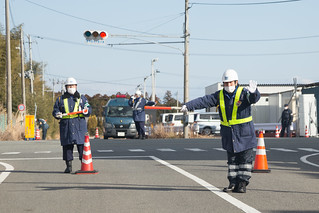 Roadblock in Tomioka