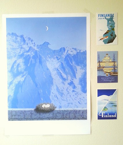 Magritte & Finland postcards