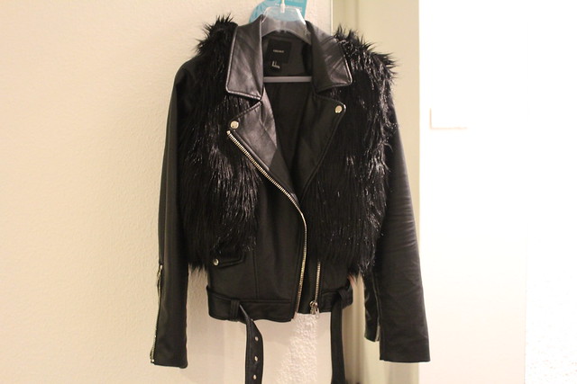Munich Adidas NEO Selena Gomez leather jacket lisforlois