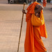 Bright orange guru