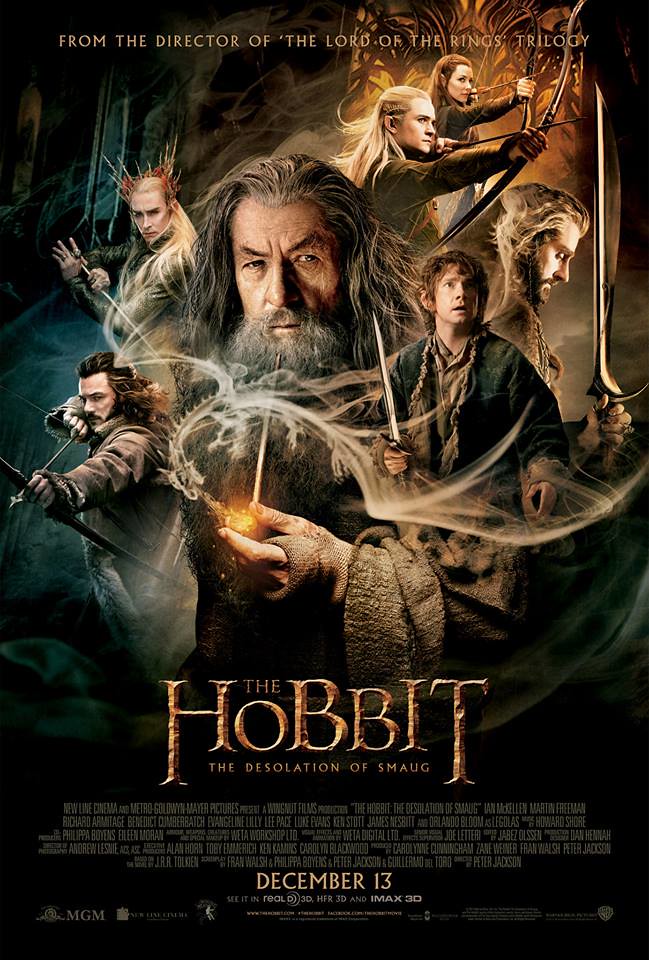 "The Hobbit: The Desolation Of Smaug" Official Poster