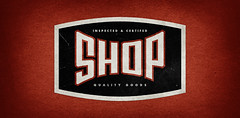 The Shop branding