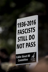 Battle of Cable Street 80th Anniversary March and Rally